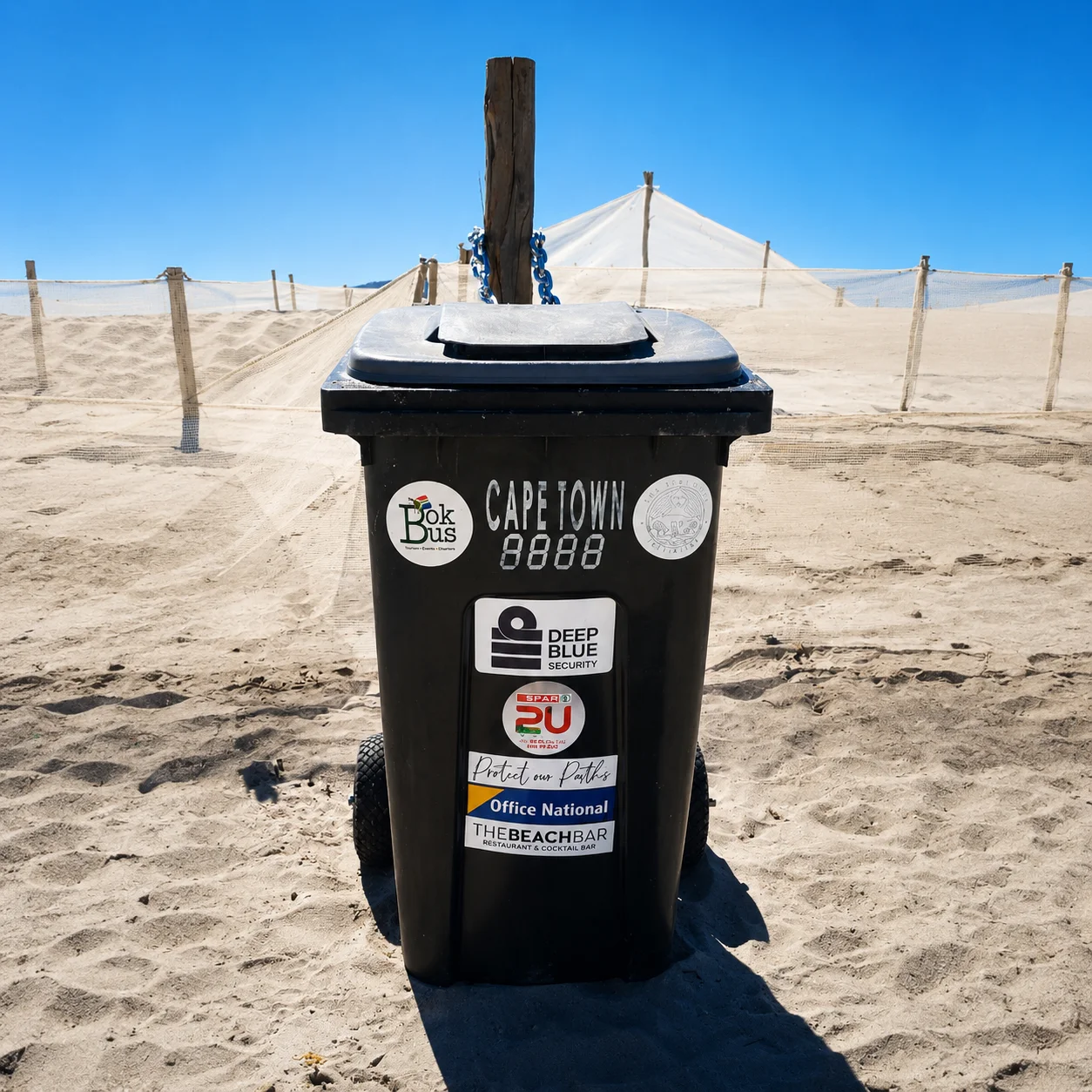 Community waste bins
